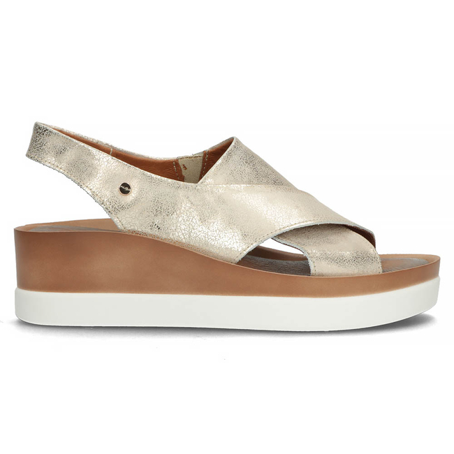 Leather sandals Filippo 40256 gold