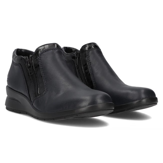 Leather Shoes Filippo L4883-14 navy