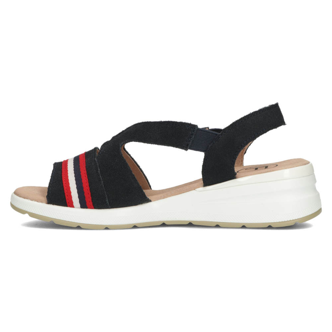 Leather sandals Filippo DS3500/22 NV navy