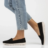 Leather loafers Filippo DP6751/25 BK black