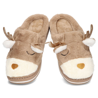 Slippers reindeer beige YL30