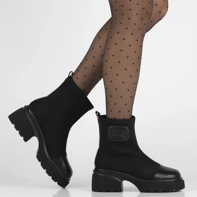 Artiker leather boots 55C0547 black