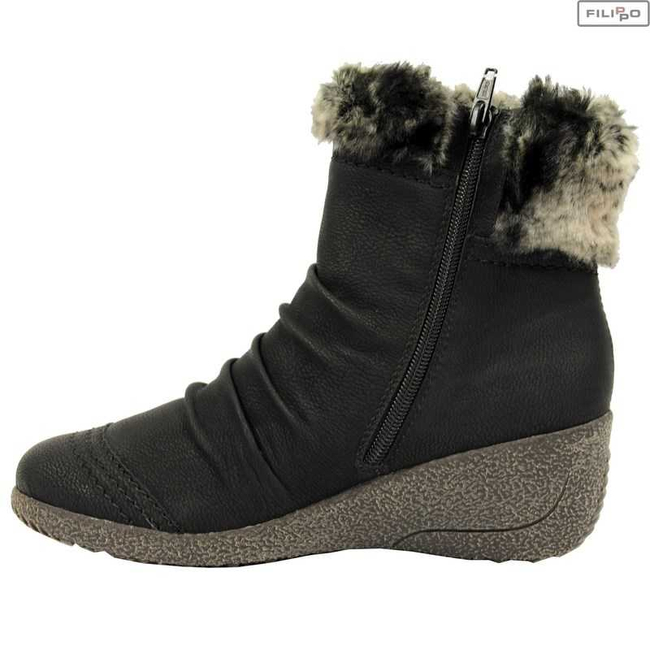 Ankle boots RIEKER Y0363-01 black 8014734