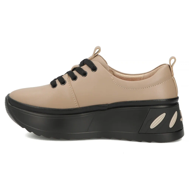Leather sneakers Filippo DP8006/26 TP taupe