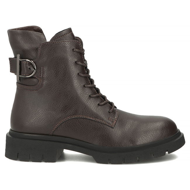 Skórzane botki Filippo DBT8018/26 D BR brązowe