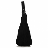Handbag Toscanio Hobo Suede A284 black