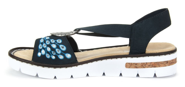 Sandals Rieker 610D2-14 Blue