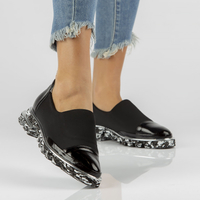 Leather shoes Filippo DP3920/22 BK black