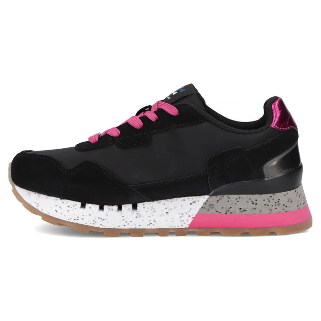 Leather sneakers Filippo DP7927/26 BK FH black