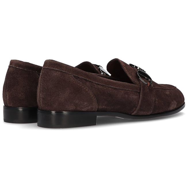 Leather loafers Filippo DP2148/21 BR brown