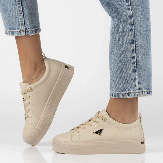 Leather shoes Filippo DP3533/24 BE L beige