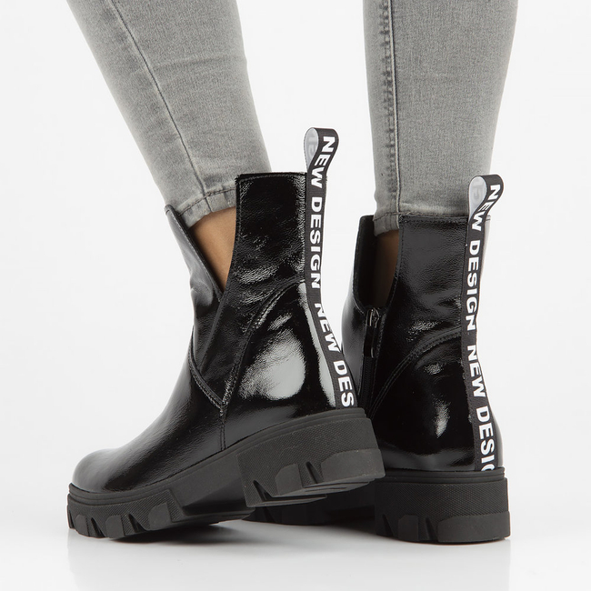 Leather boots Filippo 129 black