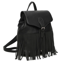 Black shoulderbag festival pack