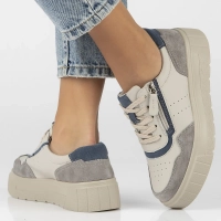 Leather shoes Filippo DP6456/24 BE beige