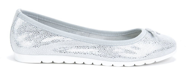 Ballerinas Marco Tozzi 2-22123-20 151 White metallic