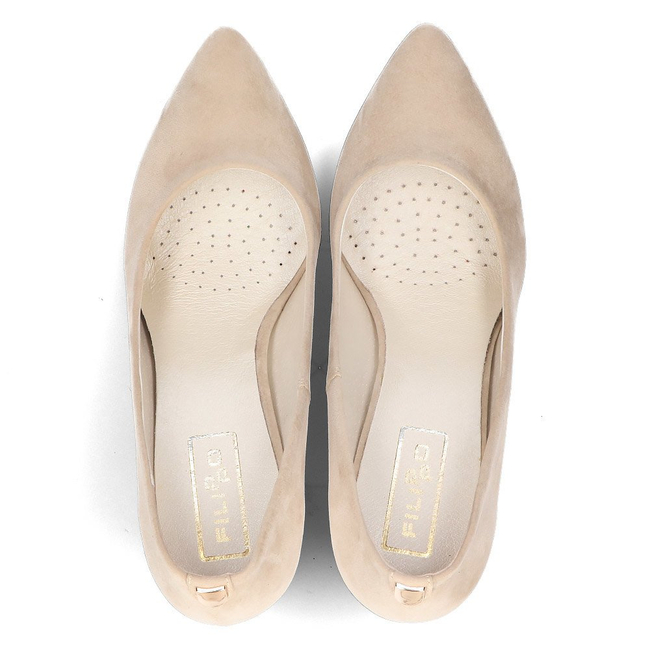 Czółenka Filippo 2806 beżowe