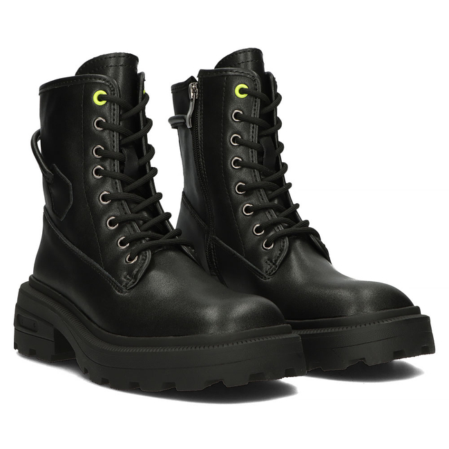 Leather boots Filippo DBT4185/22 BK black