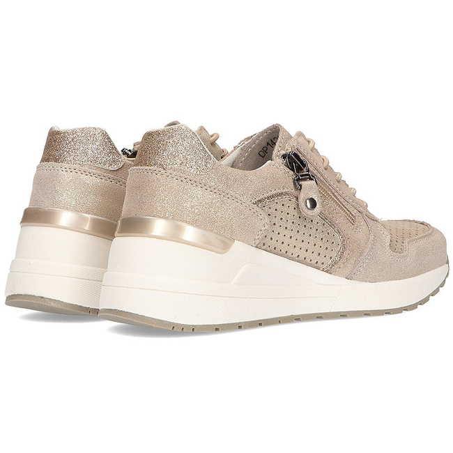 Leather Shoes Filippo DP1423/21 GO gold