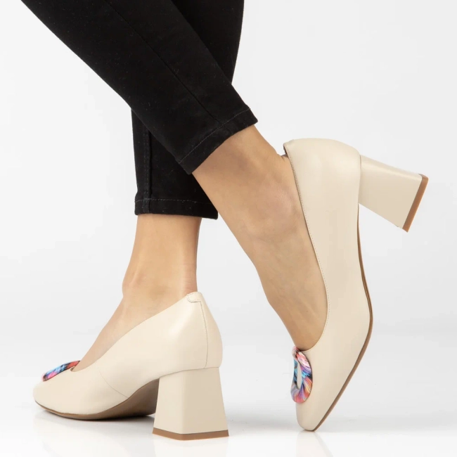 Leather shoes Filippo DP7831/26 BE BE beige