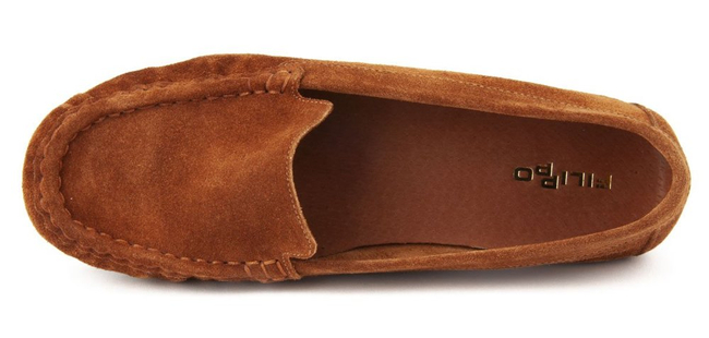 Loafers Filippo 10058 Bronze Velor