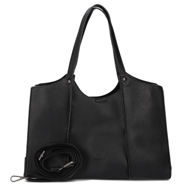 Black shopper bag noir office