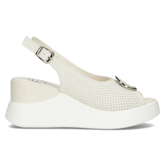 Leather sandals Filippo DS4406/23 BE beige