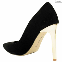 Czółenka BRAVO MODA 1254 czarny zamsz 8022176