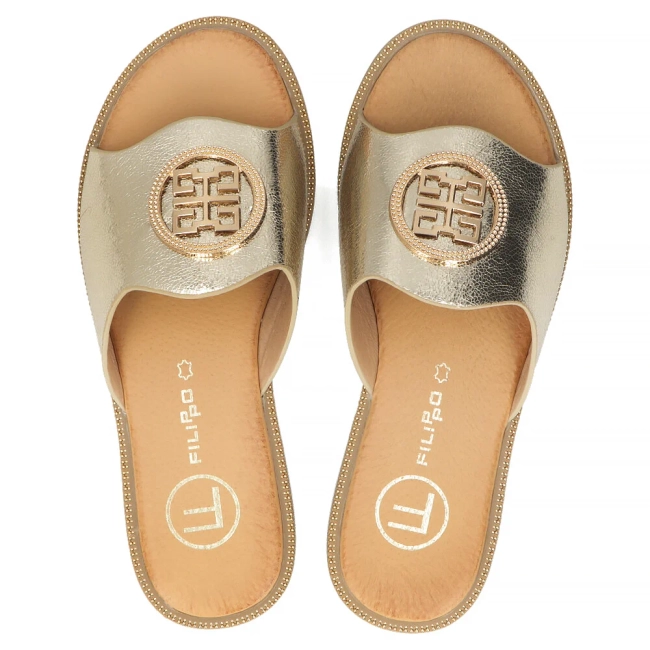 Flip-flops Filippo DK6908/25 GO gold
