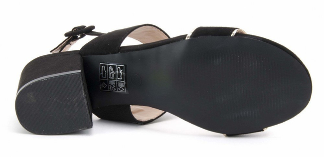 Sandały Filippo DS174/18 BK black