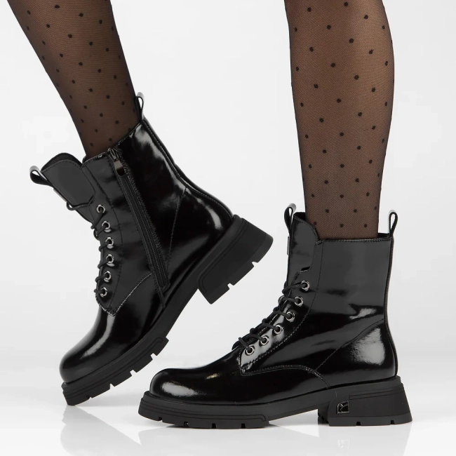 Leather ankle boots Artiker 53C0542 black