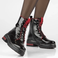 Botki typu workery Filippo DBT3108/25 BK czarne