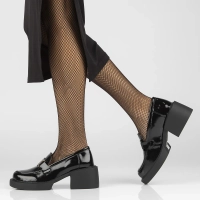 Leather shoes Filippo DP4920/23 BK L black