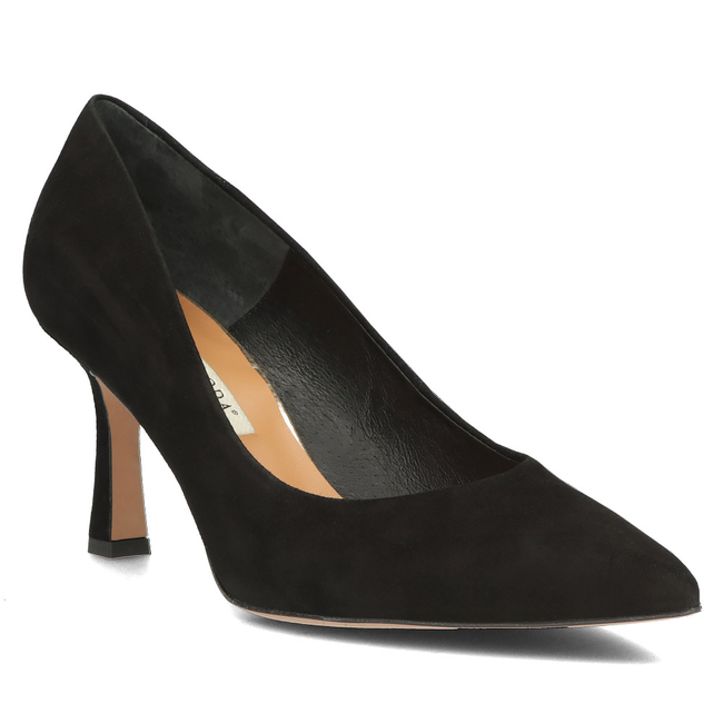 Leather pumps Bravo Moda 0059 black