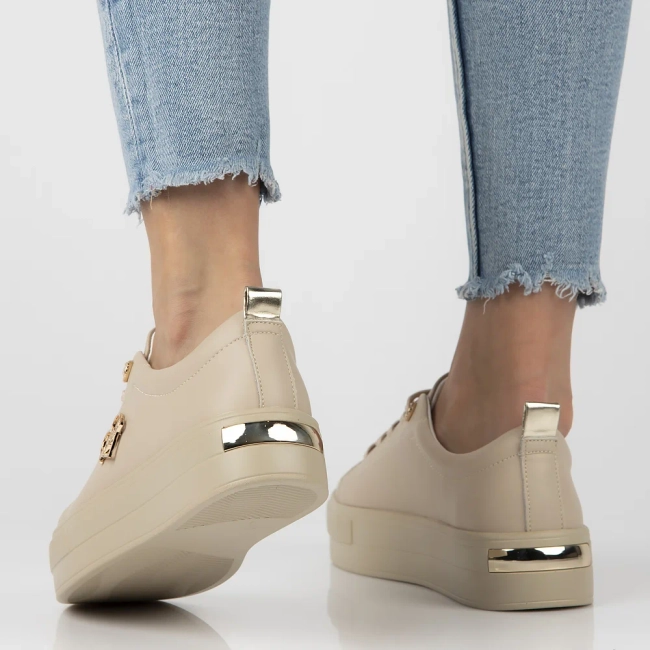 Leather shoes Filippo DP3533/25 BE H beige