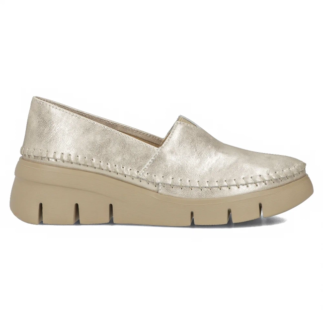 Leather shoes DP6161/24 GO gold