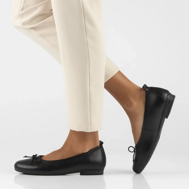 Leather shoes Filippo DP6249/24 BK black