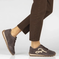 Skórzane sneakersy Filippo DP7961/26 D BR brązowe