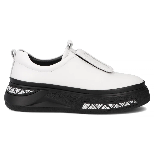 Leather shoes Filippo DP7286/25 WH white