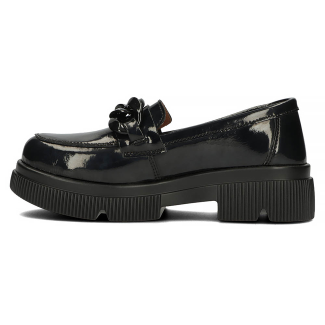 Leather shoes Filippo DP4156/22 BK black