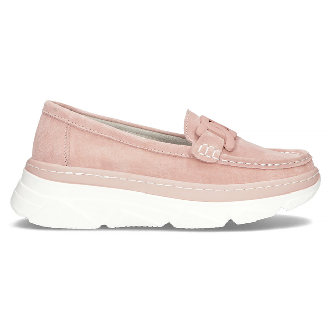 Leather shoes Filippo DP4552/23 PI pink