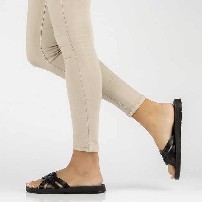 Slippers Filippo DK3610/22 BK black