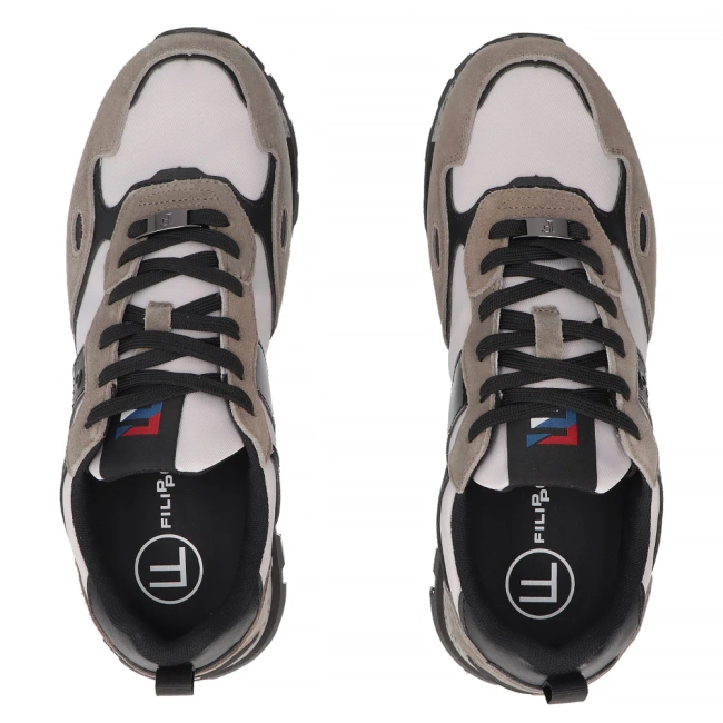 Leather Sneakers Filippo MSP7835/26 TP taupe