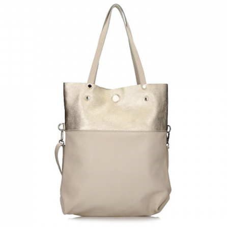 Handbag Toscanio Shopper Leather C29 creamy gold