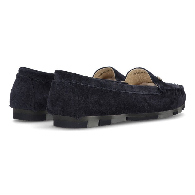 Leather loafers Filippo DP2037/21 NV navy blue
