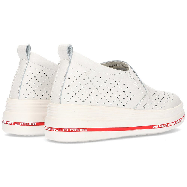 Leather Shoes Filippo DP2009/21 WH white