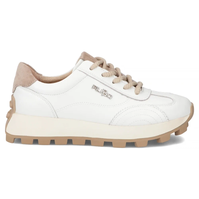 Leather sneakers Filippo DP7498/26 WH white