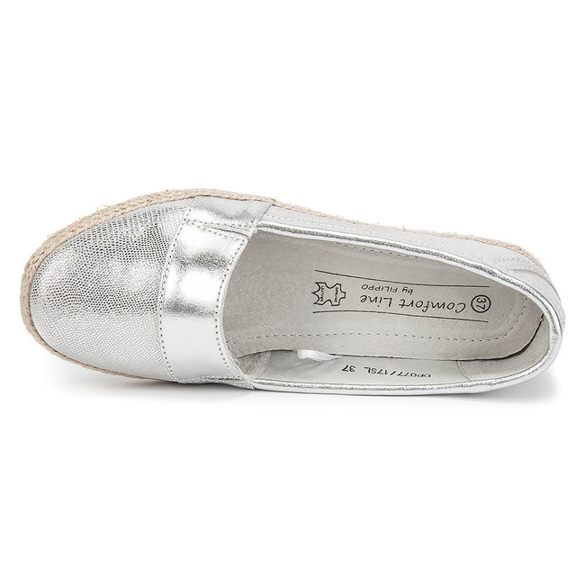 Shoes FILIPPO DP077/17 SL silver