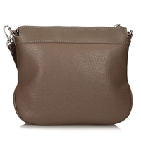 Handbag Toscanio Leather Messenger Bag C238 beige