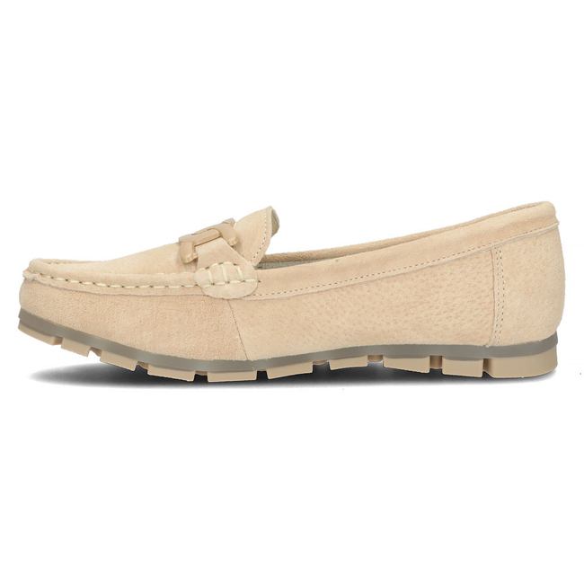 Leather loafers Filippo DP3630/23 BE beige