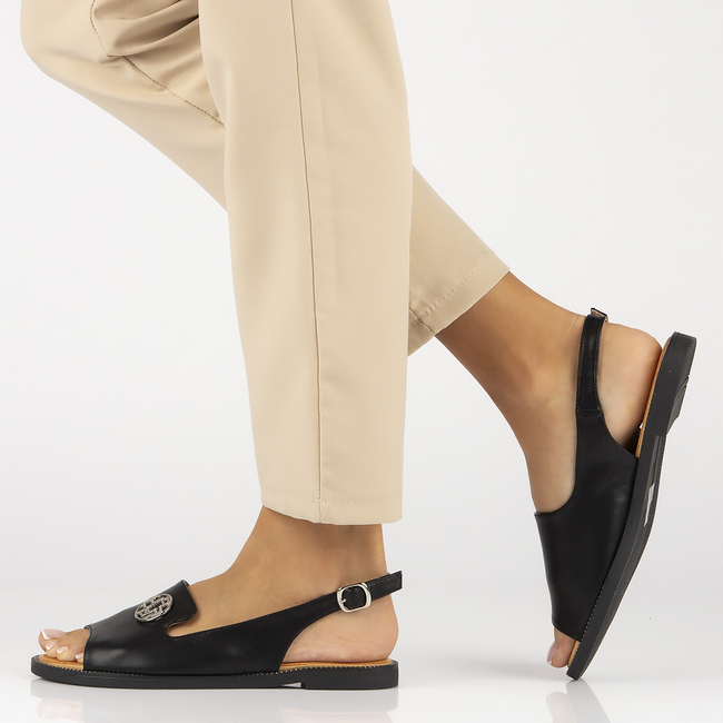 Sandały Filippo DS3666/24 BK czarne